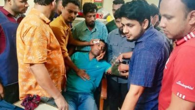 আহত ওসি