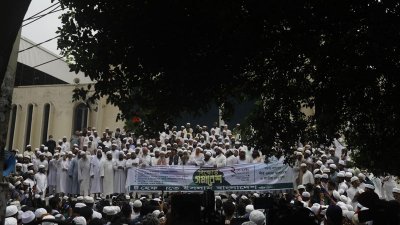 হেফাজতের বিক্ষোভ সমাবেশ (ছাবি: সাজ্জাদ হোসেন)