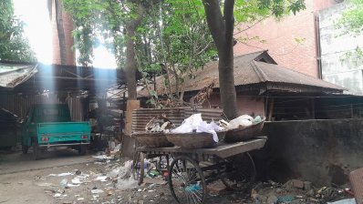 বিহারের জায়গা পরিত্যক্ত হিসেবে পড়ে আছে