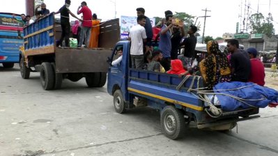 ঈদযাত্রা: ৪ ঘণ্টার পথ পাড়ি দিতে লেগেছে ১০ ঘণ্টা