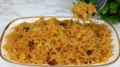 জর্দা সেমাই। ছবি- কুকিং স্টুডিও বাই উম্মি 