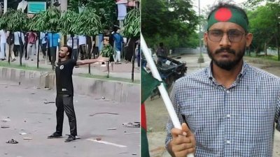 বেগম রোকেয়া বিশ্ববিদ্যালয়ের শিক্ষার্থী আবু সাঈদ (ছবি: সংগৃহীত)