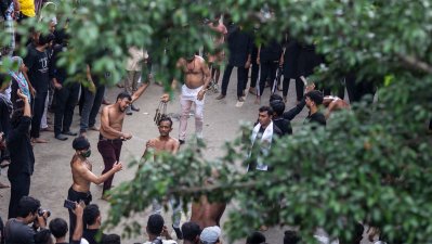 শিয়া মুসলিমদের মাতম, ছবি: সাজ্জাদ হোসেন