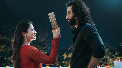 &lsquo;অ্যানিমেল&rsquo;-এ রাশমিকা ও রণবীর