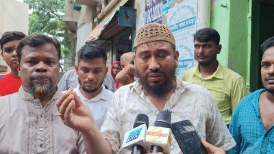 নিহত বাপ্পির বাবা আবু শাহীন