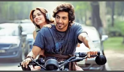 ‘সাইয়ারা’ সিনেমায় অনীত পড্ডা ও আহান পান্ডে