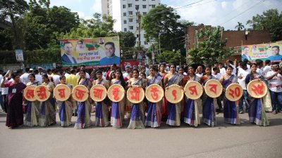 জন্মাষ্টমীর শোভাযাত্রা