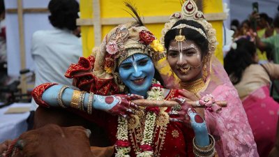 জন্মাষ্টমীর শোভাযাত্রা
