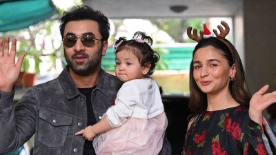 মেয়ে রাহাকে নিয়ে রণবীর ও আলিয়া