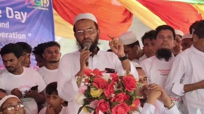 রোহিঙ্গা ক্যাম্পে গণহত্যা দিবস পালন, মিছিল-সমাবেশে গণহত্যা বন্ধ ও বিচার দাবি