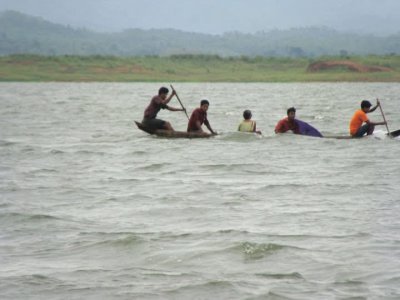 কাপ্তাই লেকে, রাঙামাটি