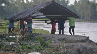 অসময়ে কেন ভাঙছে নদী, নিঃস্ব শত শত পরিবার যাবে কোথায়