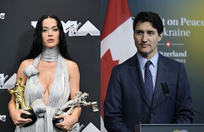 Katie and Trudeau
