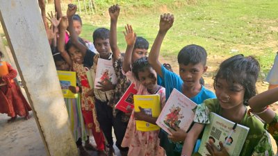 দুই বছর পর বিদ্যালয়টি আবারও চা বাগানের শিশুদের কোলাহলে মুখরিত