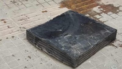 খসে পড়া বিয়ারিং প্যাড (ছবি: নাসিরুল ইসলাম)