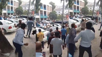 আদালতে বাদী ও তার পরিবারের ওপর হামলা