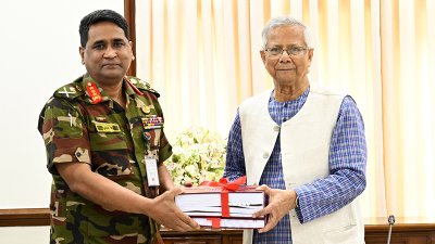 প্রধান উপদেষ্টা ড. মুহাম্মদ ইউনূসের কাছে তদন্ত প্রতিবেদন হস্তান্তর