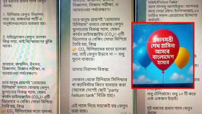 একটি হোয়াটসঅ্যাপ গ্রুপে গ্রেফতার ব্যক্তিরা ঝটিকা মিছিল, উসকানিমূলক স্লোগান এবং বেলুন উড়িয়ে জনমনে আতঙ্ক সৃষ্টি ও আইনশৃঙ্খলা পরিস্থিতি অস্থিতিশীল করার পরিকল্পনা করছিল/কোলাজ