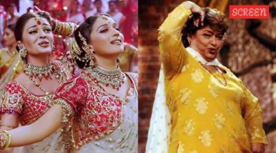 ডানে সরোজ খান