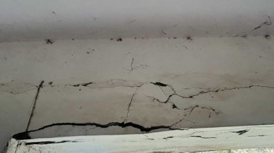 ভূমিকম্পে ঢাকা বিশ্ববিদ্যালয়ের একাধিক হলে এভাবে ফাটল ধরেছে