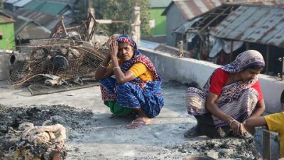 এখানেই ছিল তাদের ঘর-সংসার, এখন কেবলই শূন্যতা, ছবি: নাসিরুল ইসলাম 