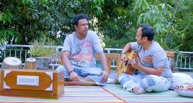 ‘তেল ছাড়া পরোটা’র দুই নায়ক মারজুক ও বাচ্চু