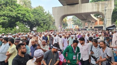 ইবতেদায়ি মাদ্রাসা শিক্ষকদের আন্দোলন (ফাইল ছবি)