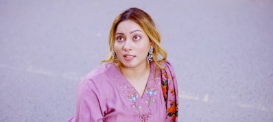 নাটকের দৃশ্যে মেঘনা আলম