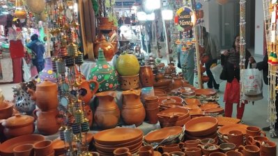বাণিজ্যমেলায় ফিরছে গ্রামবাংলার ঐতিহ্য