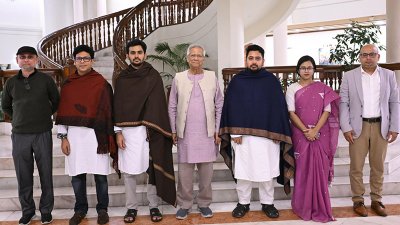 প্রধান উপদেষ্টার সঙ্গে এনসিপির চার সদস্যের প্রতিনিধি দল