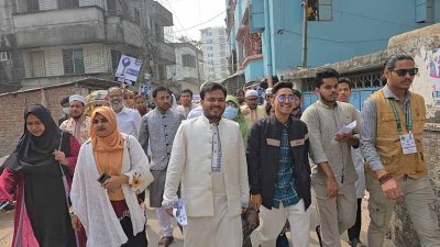 আরিফুল ইসলামের গণসংযোগ