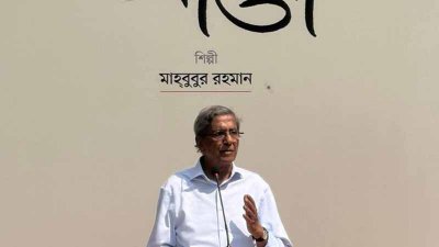 কথা বলছেন মতিউর রহমান 