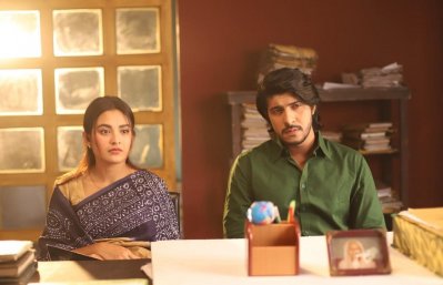 ‘জখম’ নাটকে তানজিম সাইয়ারা তটিনী ও তৌসিফ মাহবুব (ছবি: সিএমভি)