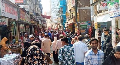 জমজমাট যশোরের ঈদ বাজার
