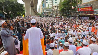 ইসলামী শ্রমিক আন্দোলন আয়োজিত সমাবেশে 