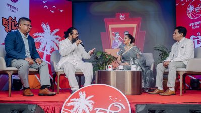 উদ্বোধনী অনুষ্ঠানের আলোচনা পর্বে অতিথিবৃন্দ