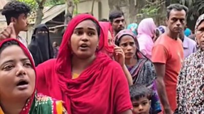 হত্যার ঘটনায় কান্নায় ভেঙে পড়েন নিহতদের স্বজনরা