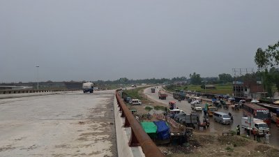 নতুন এই লেন চালু হওয়ায় এবার ঈদযাত্রা হবে স্বস্তিদায়ক হবে