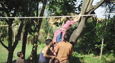 গাছে চড়ার প্র্যাক্টিস