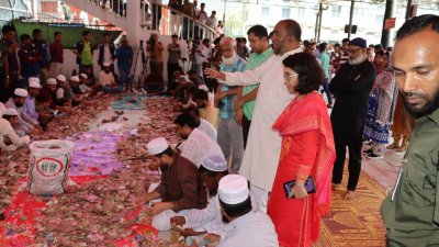 ডেগ আর নতুন স্থাপন করা দানবাক্স খুলে ৪৭ লাখ ১০ হাজার ১৫৩ টাকা পাওয়া গেছে