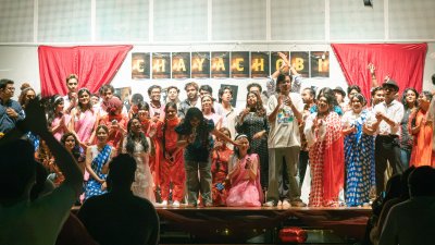 আয়োজনে বাংলাদেশি শিক্ষার্থীরা । ছবি: শিক্ষার্থীদের সৌজন্যে