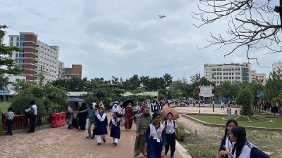 মাইলস্টোন স্কুল অ্যান্ড কলেজ, ছবি: বাংলা ট্রিবিউন