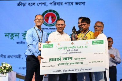 তৃণমূল থেকে ভবিষ্যতের ক্রীড়া নক্ষত্র গড়ার অনন্য উদ্যোগ