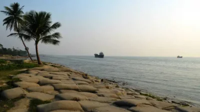 মেঘনার পাড়। ছবি: সংগৃহীত