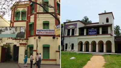নেতাজি সুভাষচন্দ্র বসুর পারিবারিক বাড়ি (সংগৃহীত)। 