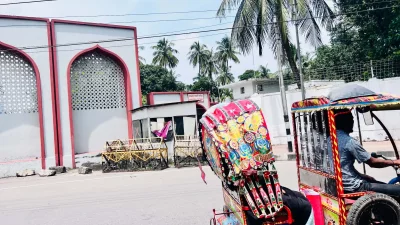 বঙ্গভবন এলাকায় দুপুরের চিত্র। ছবি: বাংলা ট্রিবিউন