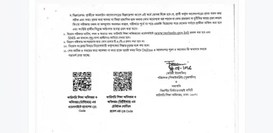 কারিগরি শিক্ষা অধিদফতরে চাকরির সুযোগ