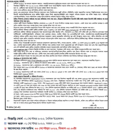 ১৫ পদে নিয়োগ দেবে মেঘনা পেট্রোলিয়াম, আবেদন শুরু