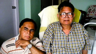সুনীল গঙ্গোপাধ্যায়ের সঙ্গে বাবুল সিরাজী