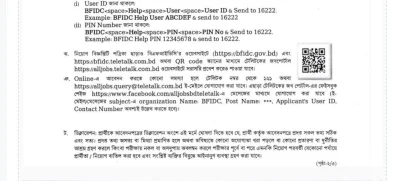 বনশিল্প উন্নয়ন করপোরেশনে বড় নিয়োগ, আবেদন শুরু ৯ সেপ্টেম্বর